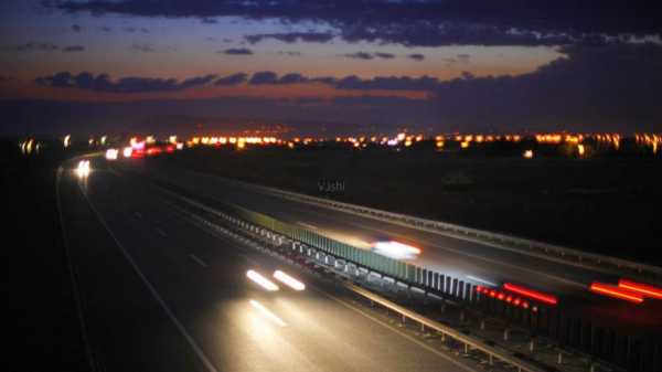 高速路夜间视频制作图片（高速路夜景视频）