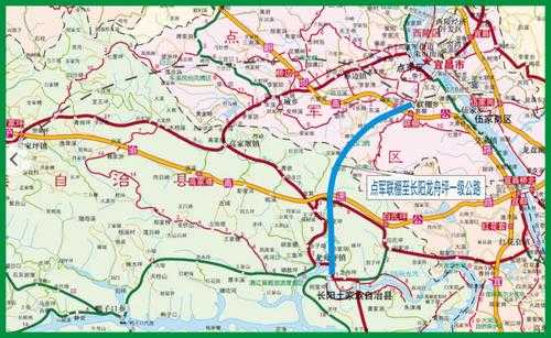 湖北长阳高速路图片高清（长阳县高速公路规划图）